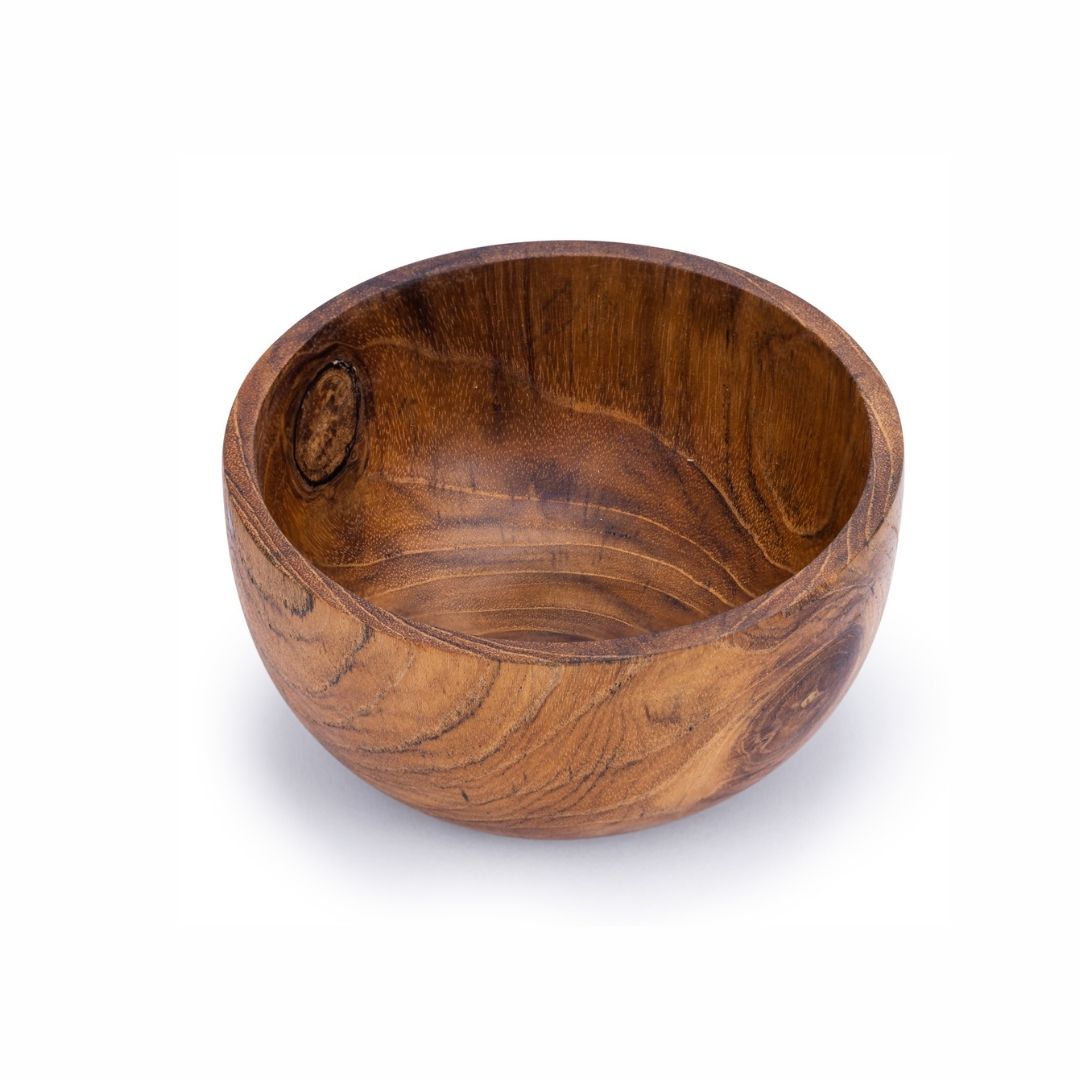 Upcycled handgefertigte kleine Holzschale